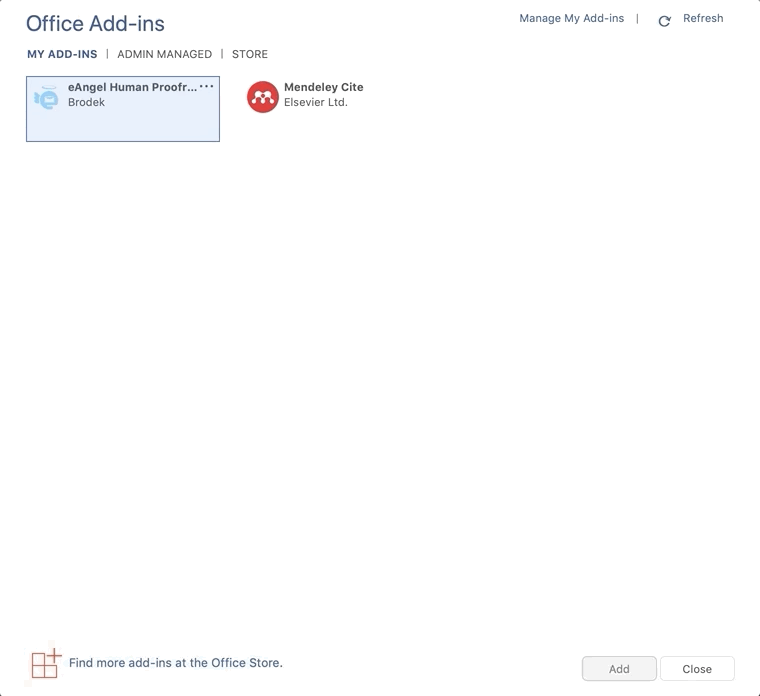How do I fully uninstall and remove Mendeley Cite from Word? Mendeley